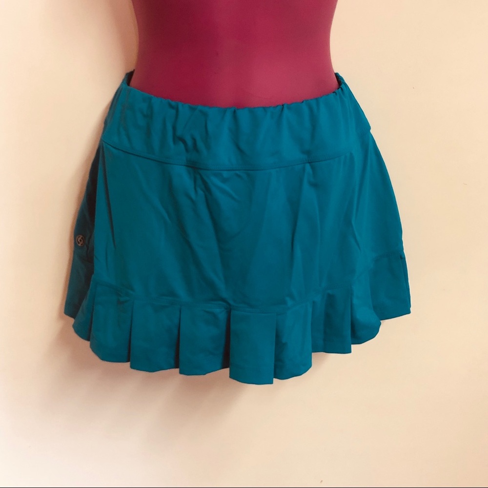 Lija turquoise active skort
